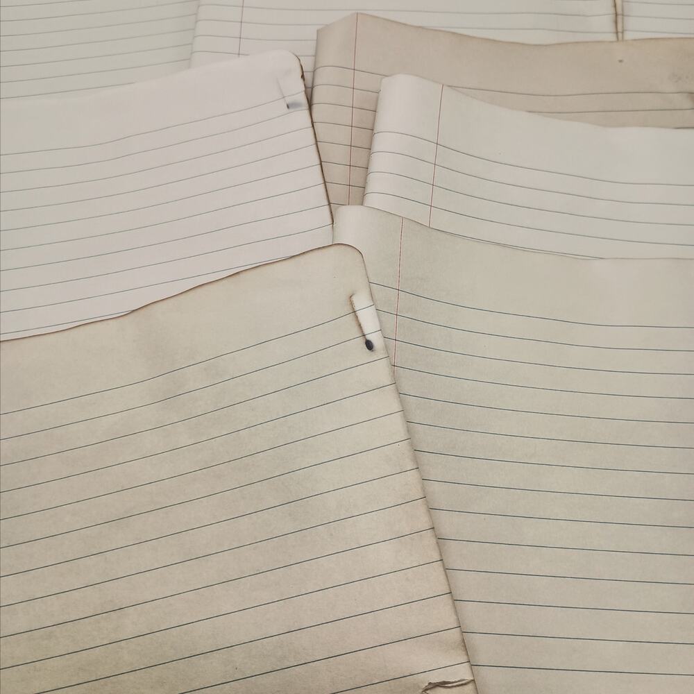 20 Coffee Dyed Composition Papers, 9.5x14.5 Sheets, Hand Dyed Papers